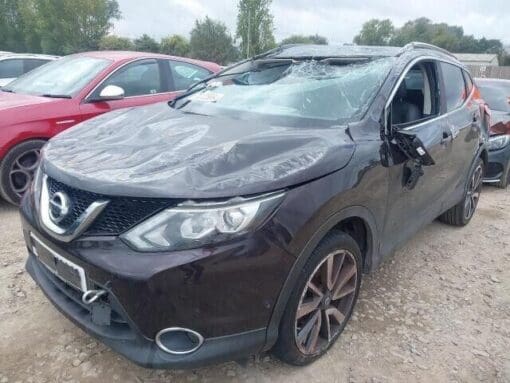 NISSAN QASHQAI J11 2015 1.6LTR DIESEL AUTO BREAKING WHEEL NUTS FOR SPARES BLACK