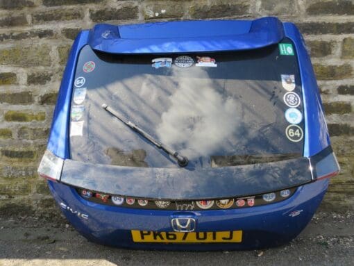 HONDA CIVIC MK10 MKX 2017-2021 5 DOOR HATCHBACK REAR TAILGATE AND SCREEN ONLY