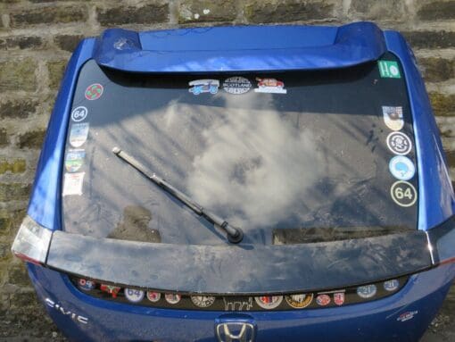 HONDA CIVIC MK10 MKX 2017-2021 5 DOOR HATCHBACK REAR TAILGATE AND SCREEN ONLY - Image 5