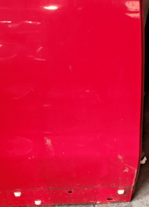 HONDA CRV MK3 2007-2013 O/S/R DRIVER SIDE REAR RIGHT DOOR SHELL IN RED - Image 3