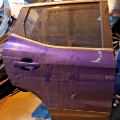 NISSAN QASHQAI J11  2014-2020 O/S/R DRIVERS SIDE REAR DOOR SHELL PANEL IN BLUE