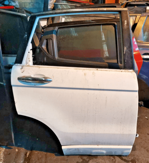 HONDA CRV MK3 2007-2013 O/S/R DRIVER SIDE REAR RIGHT DOOR SHELL IN WHITE