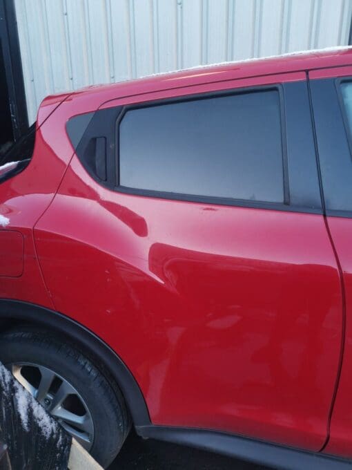 NISSAN JUKE F15 2010-2019 O/S/R DRIVERS SIDE REAR RIGHT SIDE DOOR SHELL RED