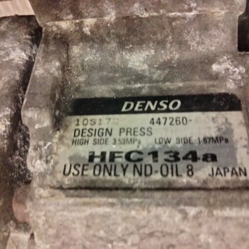 HONDA CRV MK2 2005-2008 2.2L I-CTDI AIR CON A/C PUMP COMPRESSOR PUMP 447280-6080 - Image 4