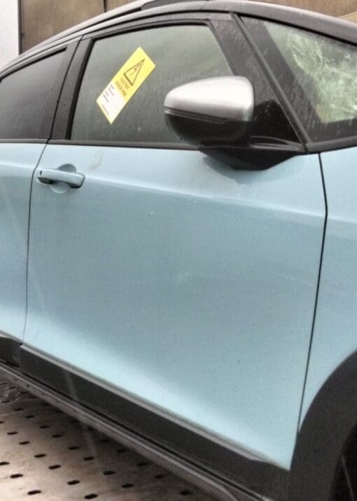 HONDA JAZZ MK5 2020-2023 DRIVER SIDE FRONT RIGHT GENUINE DOOR SHELL IN BLUE