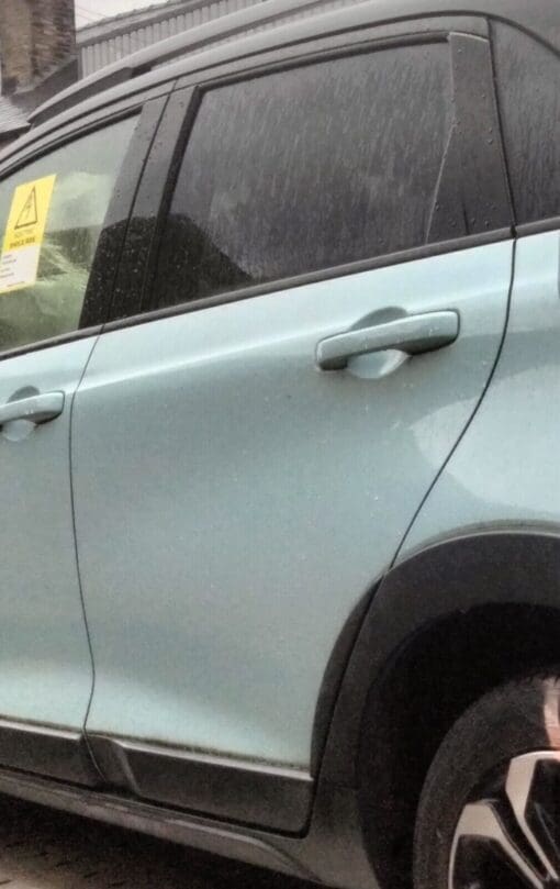 HONDA JAZZ MK5 2020-2023 PASSENGER SIDE REAR LEFT GENUINE  DOOR SHELL IN BLUE