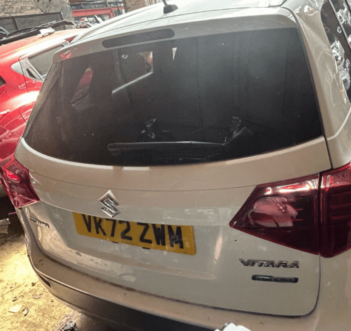 SUZUKI VITARA 2017-2022 REAR TAILGATE SHELL PANEL WITH GLASS SCREEN IN WHITE - Image 2