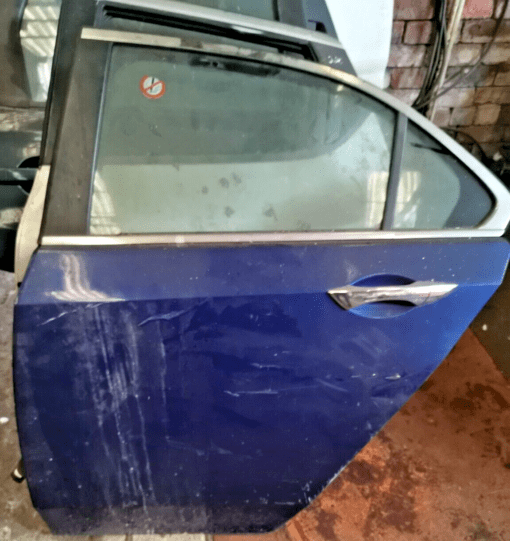 HONDA ACCORD MK8 2008-2014 N/S/R PASSENGER SIDE REAR LEFT  DOOR SHELL IN BLUE