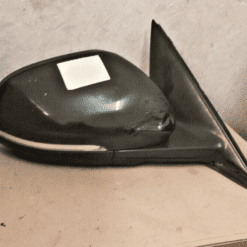JAGUAR XF 2015-2019 O/S/F DRIVERS SIDE POWER FOLDING WING MIRROR IN BLACK BURNT