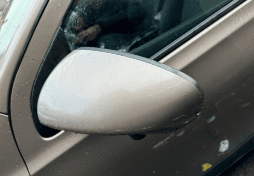 NISSAN QASHQAI J10 2009-2014 N/S/F PASSENGER SIDE SIDE MIRROR WITH CAMERA BIEGE