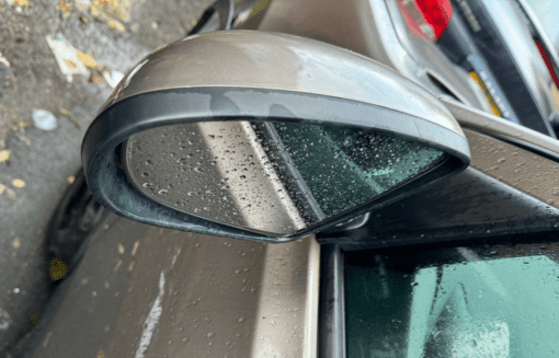 NISSAN QASHQAI J10 2009-2014 N/S/F PASSENGER SIDE SIDE MIRROR WITH CAMERA BIEGE - Image 3