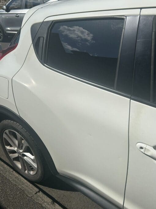 NISSAN JUKE F15 2010-2019 O/S/R DRIVERS SIDE REAR RIGHT SIDE DOOR SHELL WHITE