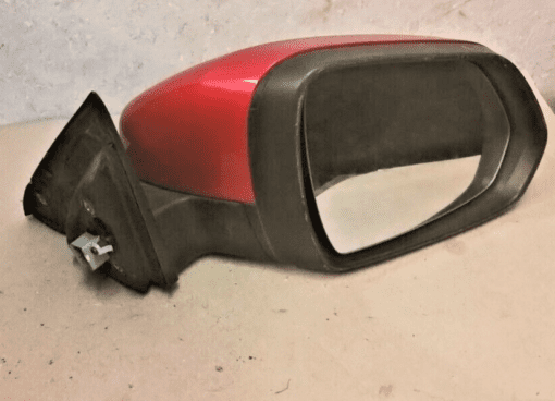 MG ZS 2017-2022 O/S/F DRIVER SIDE FRONT RIGHT WING MIRROR POWERFOLD IN RED - Image 2