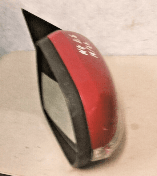 MG ZS 2017-2022 O/S/F DRIVER SIDE FRONT RIGHT WING MIRROR POWERFOLD IN RED - Image 3