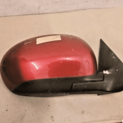 NISSAN JUKE F15 2010-2014 O/S/F DRIVER SIDE WING MIRROR IN RED *BROKEN*