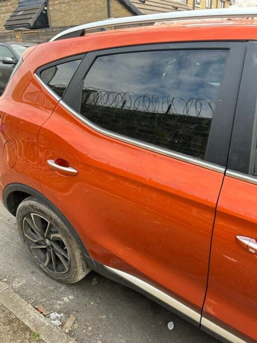 MG ZS SUV 2017-2021 O/S/R DRIVER SIDE REAR RIGHT BARE DOOR SHELL PANEL IN ORANGE