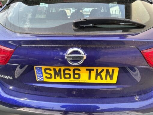 NISSAN QASHQAI J11 2014-2020 REAR TAILGATE HANDLE TRIM WITH PUSH RELEASE