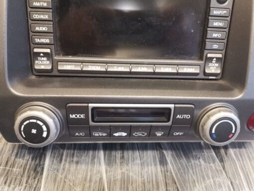HONDA CIVIC MK8 2006-2012 SAT/NAV DISPLAY SCREEN HEAD-UNIT 39541-SNA-E030-M1 - Image 4