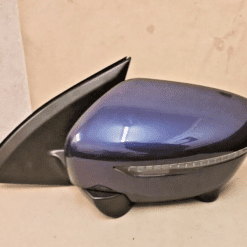 NISSAN QASHQAI J11 2014-2020 N/S/F PASSENGER SIDE WING MIRROR WITH CAMERA BLUE