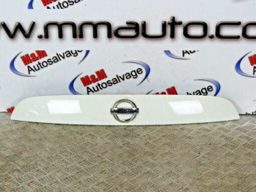 NISSAN JUKE 2014-2019 EXTERIOR TAILGATE HANDLE TRIM CAMERA & NUMBER PLATE LIGHTS