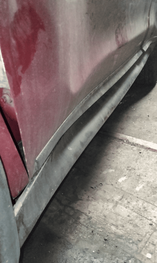 NISSAN JUKE F15 2010-2019 N/S SKIRT PASSENGER SIDE NEAR SIDE SILL COVER 768511KA