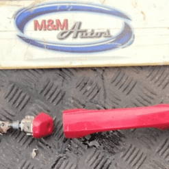 HONDA CIVIC MK9 2012-2016 O/S/F DRIVER SIDE FRONT KEY LOCK DOOR HANDLE IN RED