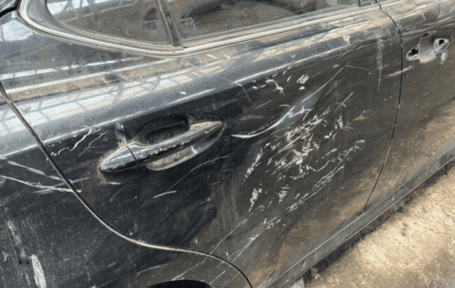 LEXUS IS220 2005-2012 O/S/R DRIVERS SIDE REAR RIGHT SIDE DOOR SHELL *DAMAGE* - Image 2