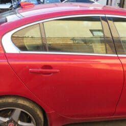 JAGUAR XE 2015-2021 O/S/R DRIVER SIDE REAR RIGHT DOOR SHELL ONLY IN RED