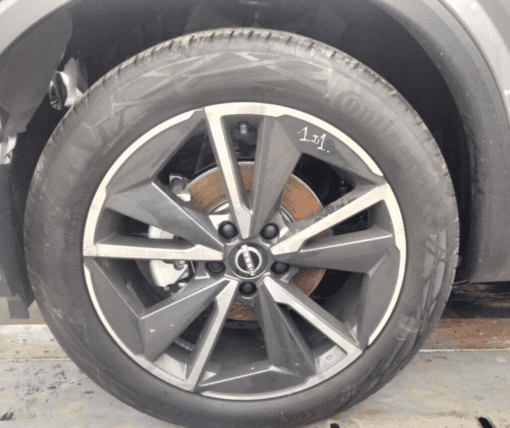 NISSAN QASHQAI J12 2022-2024 19" 5-SPOKE ALLOY WHEEL SPARE WHEEL RIM 235/50/R19