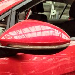 VOLKSWAGEN VW GOLF MK7 2013-2016 PASSENGER SIDE LEFT FRONT WING MIRROR IN MAROON