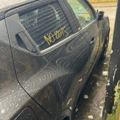 NISSAN JUKE F15 2010-2019 O/S/R DRIVERS SIDE REAR RIGHT SIDE DOOR SHELL IN BLACK