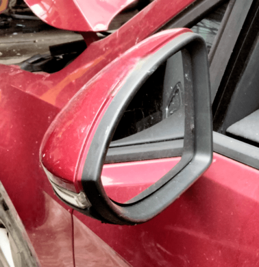 VOLKSWAGEN VW GOLF MK7 2013-2016 PASSENGER SIDE LEFT FRONT WING MIRROR IN MAROON - Image 3