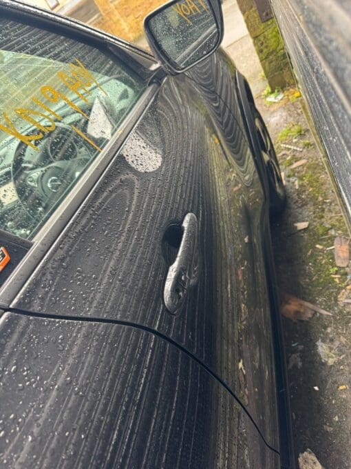 NISSAN JUKE F15 2010-2019 O/S/F DRIVERS SIDE FRONT RIGHT SIDE DOOR SHELL BLACK