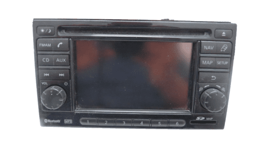NISSAN QASHQAI J10 2010-2013 NAVIGATION SAT-NAV HEAD CD PLAYER UNIT 25915BH20B