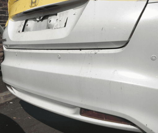 HONDA CIVIC MK9 2012-2016 REAR BUMPER COVER WITH DIFFUSER REFLECTORS AND SENSORS - Image 2