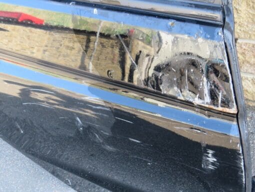 HONDA JAZZ MK4 2014-2019 O/S/R DRIVER SIDE REAR LEFT DOOR SHELL PANEL DAMAGED - Image 5