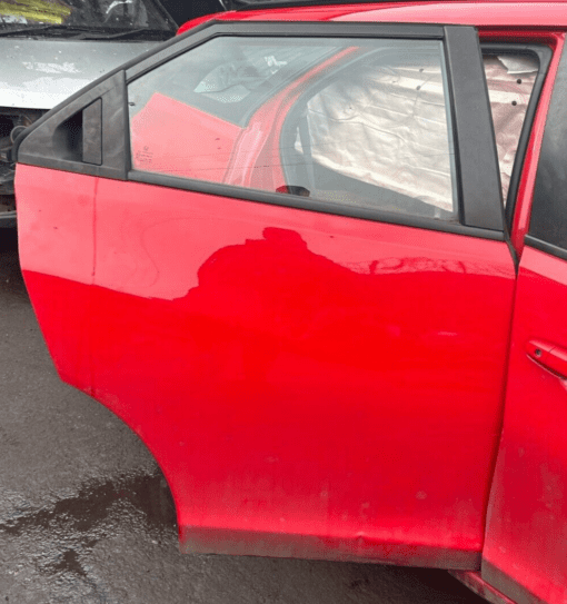 HONDA CIVIC MK9 2012-2016 O/S/R DRIVER SIDE REAR RIGHT DOOR SHELL BARE IN RED - Image 2