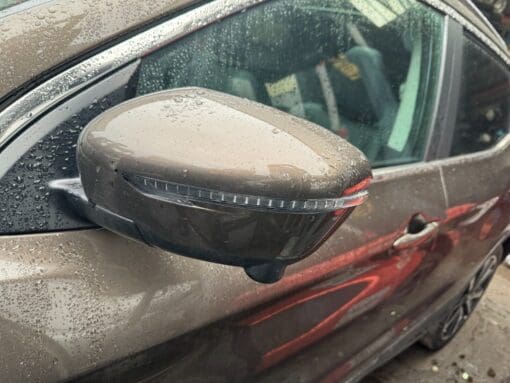 NISSAN QASHQAI 2014-2020 J11 PASSENGER SIDE WING MIRROR POWER FOLD WITH CAMERA
