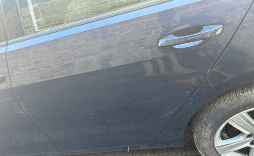 VW VOLKSWAGON GOLF MK7.5 2016-2020 PASSENGER SIDE REAR DOOR SHELL IN BLUE - Image 2