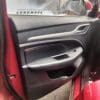 MG ZS 2017-2022 PASSENGER SIDE FRONT LEATHER DOOR CARD TRIM IN RED STITCHING