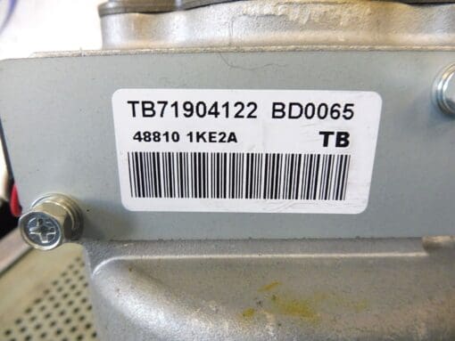NISSAN JUKE 2010-2019 GENUINE ELECTRIC POWER STEERING PUMP RH LOW MILEAGE - Image 8