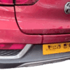 MG ZS 2017-2022 REAR BUMPER COVER PANEL WITH DIFFUSER REFLECTORS IN ORANGE