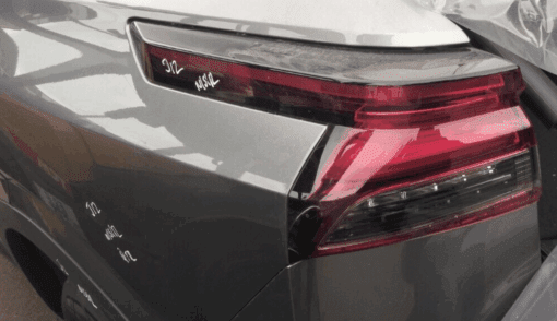 NISSAN QASHQAI J12 2022-2024 N/S/R PASSENGER SIDE REAR OUTER TAILGATE LIGHT UNIT