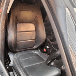 JAGUAR XE 2015-2021 DRIVER SIDE FRONT LEATHER SEAT IN WHITE STITCHING GENUINE