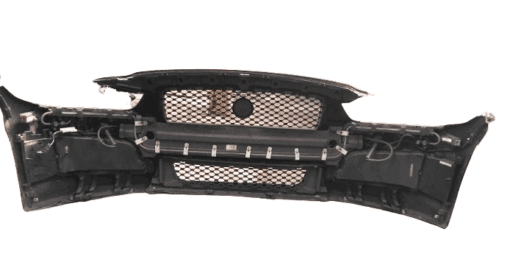 JAGUAR XE 2015-2021 FRONT BUMPER COVER PANEL WITH GRILLS COMPLETE IN BLACK - Image 4