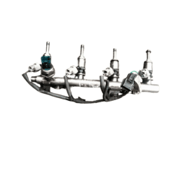 NISSAN QASHQAI J11 2014-2020 1.2LTR PETROL FUEL RAIL WITH INJECTORS 175226637R
