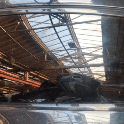 JAGUAR XE 2015-2021 PASSENGER SIDE REAR WINDOW DROP GLASS TINTED BLACK 43R011582