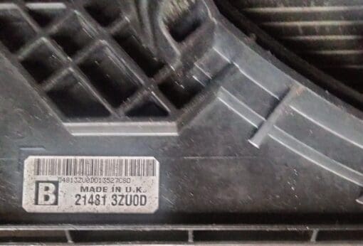 NISSAN JUKE F15 2014-2019 1.2LTR PETROL WATER RADIATOR WITH FAN 21481 3ZU0D - Image 3