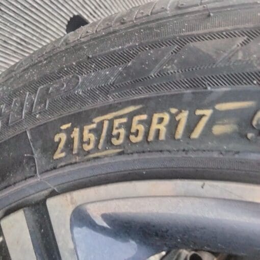 MG ZS SUV 2018-2024 17" 5-SPOKE ALLOY WHEEL RIM WITH TYRE 215/55/R17 - Image 3
