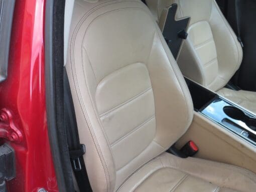 JAGUAR XE 2015-2021 DRIVER SIDE FRONT FULL LEATHER SEAT COMPLETE GENUINE - Image 4